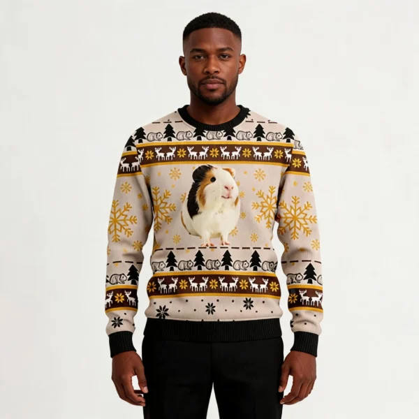 Guinea Pig Ugly Christmas Sweater Season Cloth