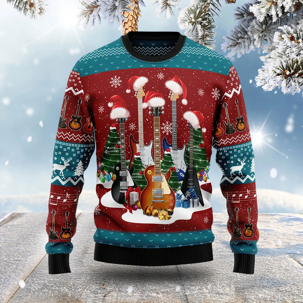 guitar christmas ugly sweater holiday clothing christmas gift.webp guitar christmas ugly sweater holiday clothing christmas gift.webp