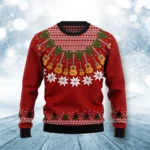 Guitar Lover Ugly Christmas Sweater Xmas Appar