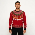Guitar Lover Ugly Christmas Sweater Xmas Appar