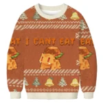 I Can’t Eat Funny Christmas Ugly Sweater Christmas Apparel Xmas Gift
