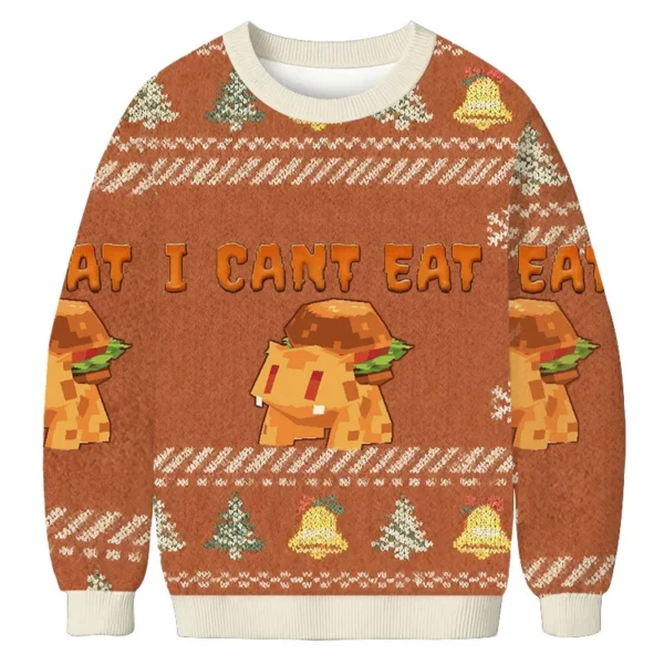 i can t eat funny christmas ugly sweater christmas apparel xmas gift.webp
