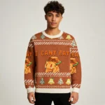 I Can’t Eat Funny Christmas Ugly Sweater Christmas Apparel Xmas Gift