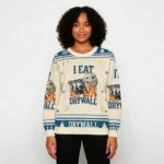 I Eat Drywall Funny Raccoon And Opossum Christ