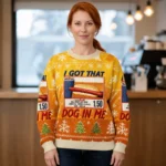 I Got That Dog In Me Christmas Ugly Sweater Winter Apparel Christmas