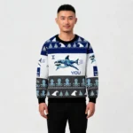 I Shark You Christmas Ugly Sweater Winter Clot