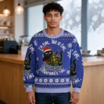 I’m An Indoor Cat Christmas Ugly Sweater Holiday Clothing Xmas Gift