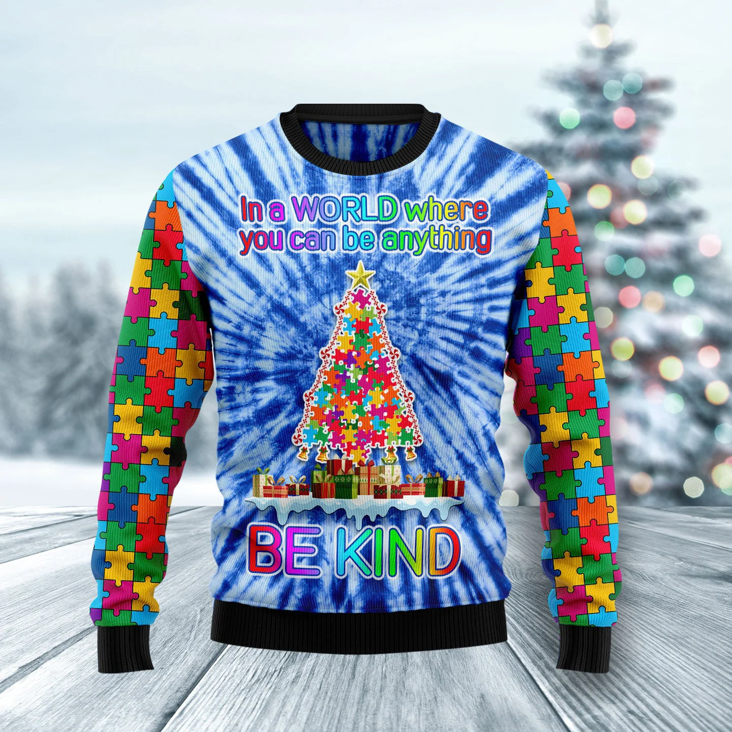 in a world where you can be anything be kind christmas tree ugly.webp in a world where you can be anything be kind christmas tree ugly.webp