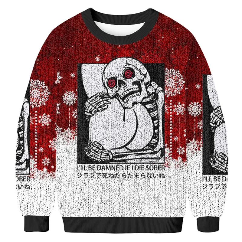 indulgent skull fun christmas ugly sweater christmas outfits skull.webp indulgent skull fun christmas ugly sweater christmas outfits skull.webp