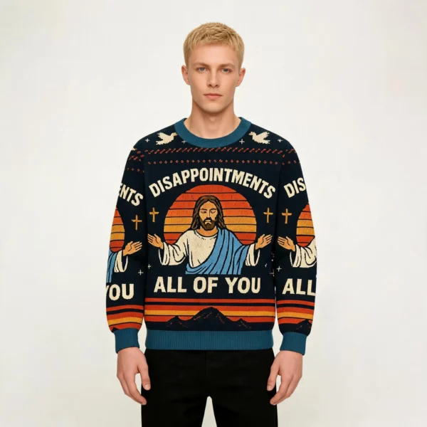 Jesus Disappointments All Of You Ugly Sweater