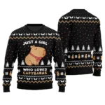 Just A Girl Capy Ugly Sweater Soft Cotton Swea