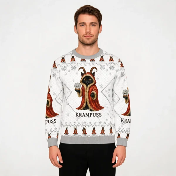 Krampuss Funny Christmas Ugly Sweater Holiday
