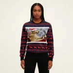 Labrador Retriever Ride Ugly Christmas Sweater