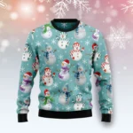 Love Snowman Ugly Christmas Sweater Festive Cl
