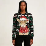 Lovely Goat Ugly Christmas Sweater Animal Them