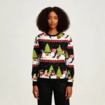 Lovely Penguin Ugly Christmas Sweater Winter A