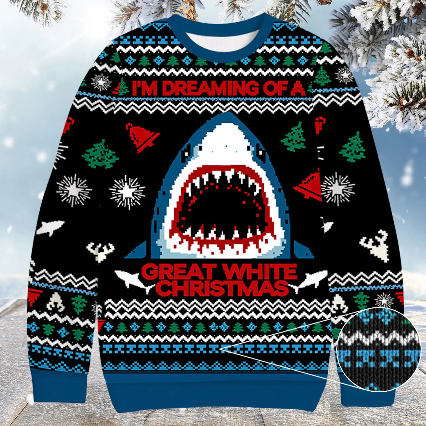 man eating shark christmas ugly sweater funny secret santa gifts.webp man eating shark christmas ugly sweater funny secret santa gifts.webp