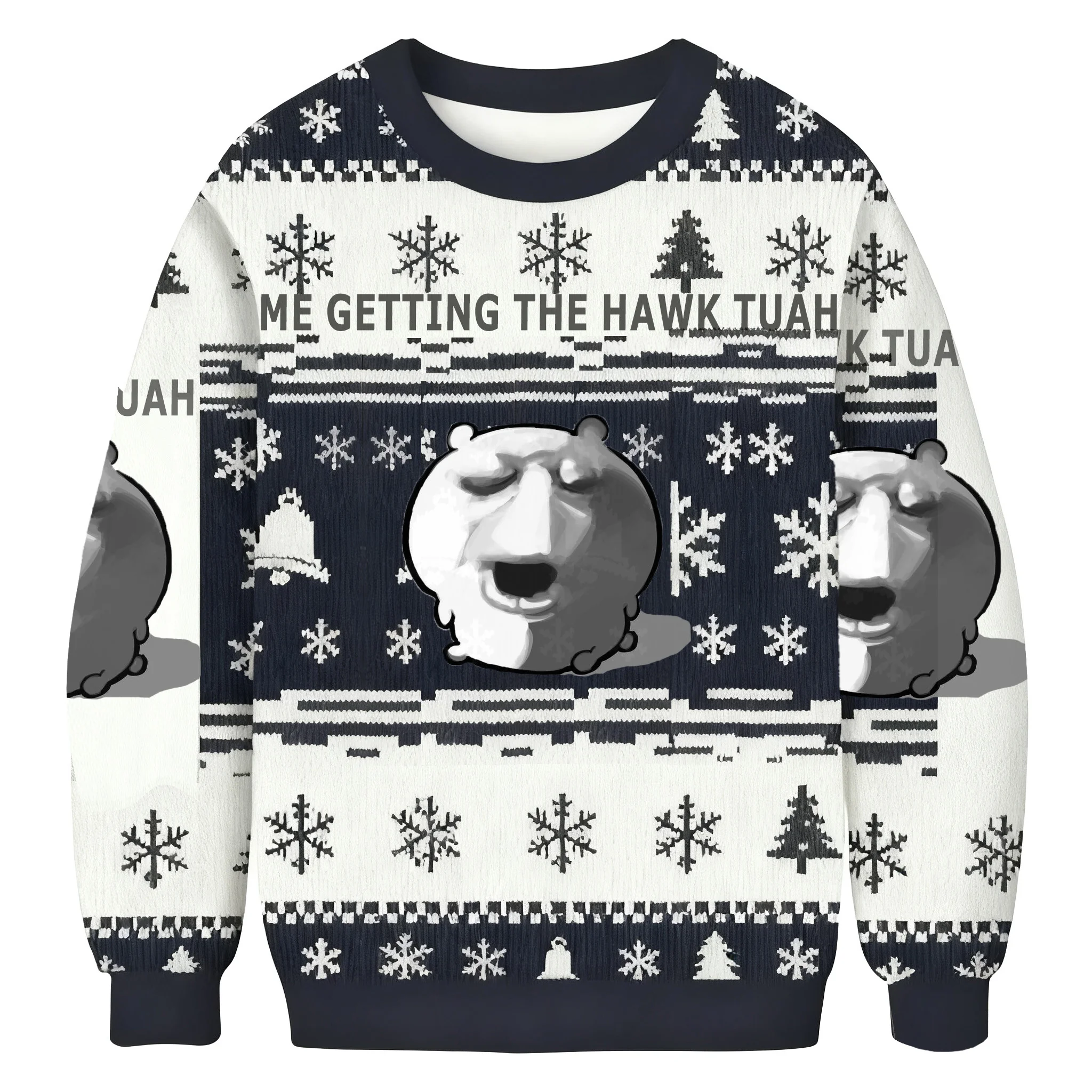 me getting the hawk tuah funny meme ugly sweater festive wear.webp me getting the hawk tuah funny meme ugly sweater festive wear.webp