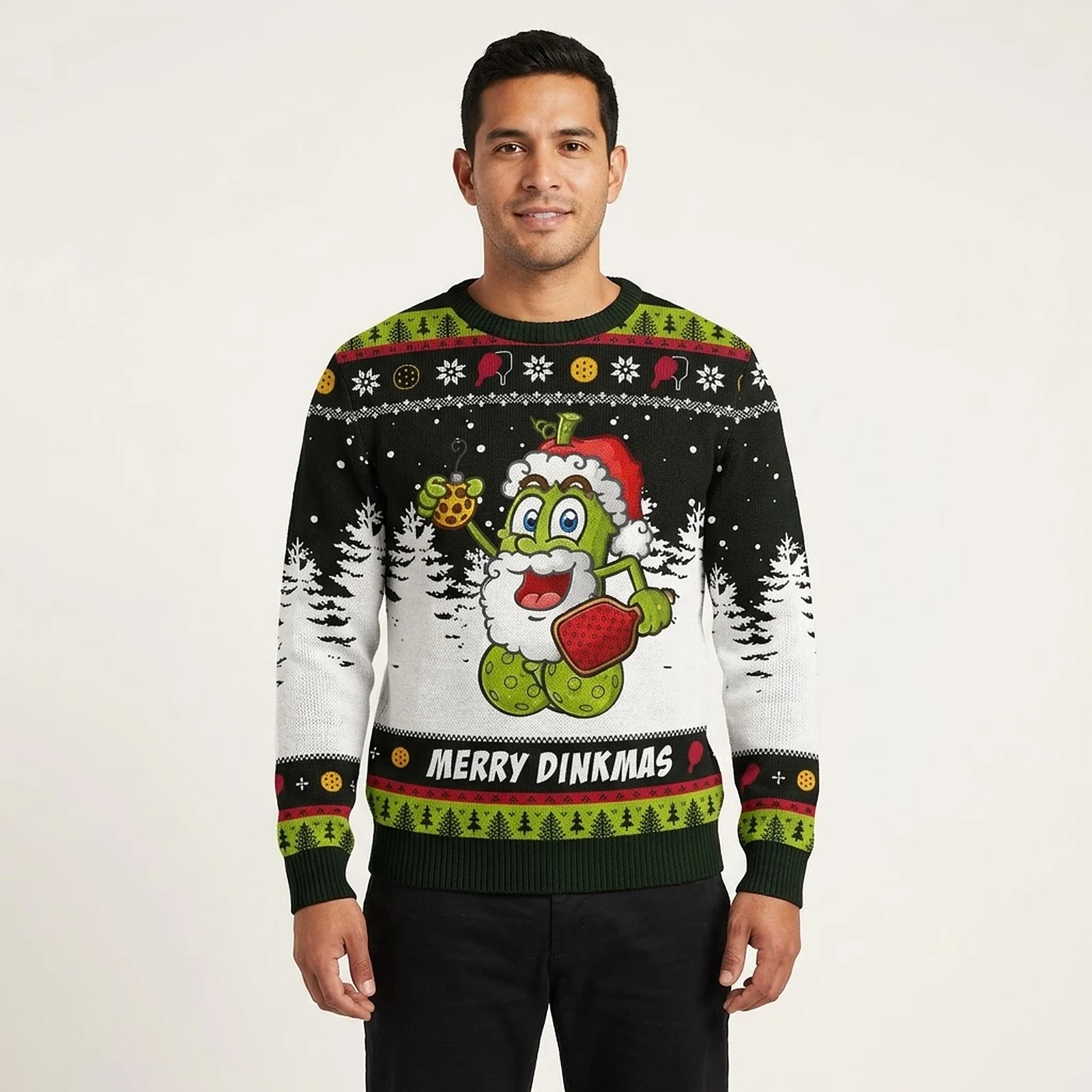 Merry Dinkmas Pickleball Christmas Sweater Com Merry Dinkmas Pickleball Christmas Sweater Com
