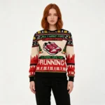 More Time For Running Ugly Christmas Sweater H