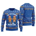 Munchy Gingerbread Naughty Mens Ugly Sweater C