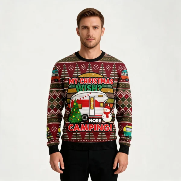 My Christmas Wish More Camping Ugly Christmas