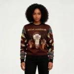 Native Skull Ugly Christmas Sweater Native Ame
