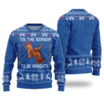 Naughty Gingerbread Ugly Xmas Sweater Warm and