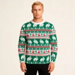 Naughty Reindeer Ugly Christmas Sweater Adult