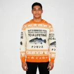 Nonsense Buy A Man Eat Fish Christmas Ugly Swe