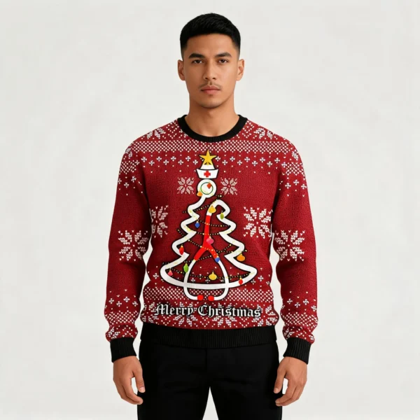 Nurse Ugly Christmas Sweater Christmas Clothin
