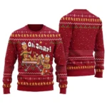 Oh Snap Gingerbread Ugly Christmas Sweater For
