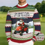 Oh What Fun It Is To Ride Ugly Sweater Christm
