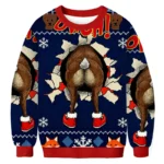 Onch Deer Christmas Ugly Sweater Christmas Out