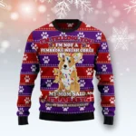 Pembroke Welsh Corgi Baby Christmas Ugly Chris