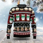 Penguin Christmas Tree Funny Ugly Xmas Sweaters Cool Xmas Clothes