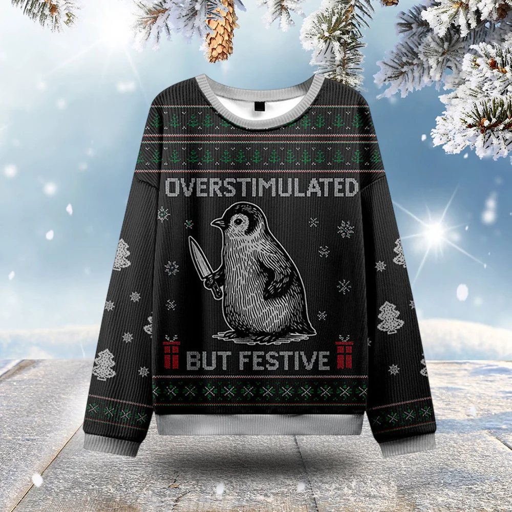 penguin christmas ugly sweater animal themed funny holiday outfits.webp penguin christmas ugly sweater animal themed funny holiday outfits.webp