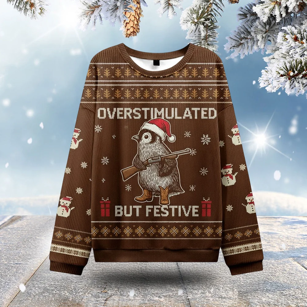 penguin ugly christmas sweater overstimulated but festive christmas.webp penguin ugly christmas sweater overstimulated but festive christmas.webp