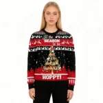 Rabbit Christmas Tree Ugly Christmas Sweater A