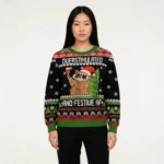 Raccoon Fun Christmas Ugly Sweater Animal Them