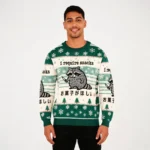 Raccoon I Require Snacks Christmas Ugly Sweate
