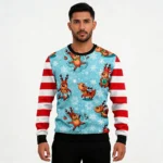 Reindeer Cute Ugly Christmas Sweater Animal Ch