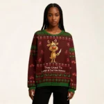 Reindeer They Used To Laugh Ugly Christmas Swe