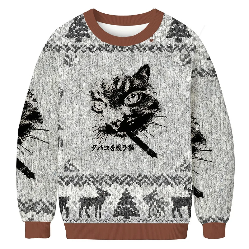 retro cat smoking christmas ugly sweater xmas clothing christmas.webp retro cat smoking christmas ugly sweater xmas clothing christmas.webp