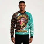 Santa Claus Jingle Bells Surfing Swells Ugly C