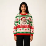 Santa Claus Merry Christmas Ugly Sweater Holid