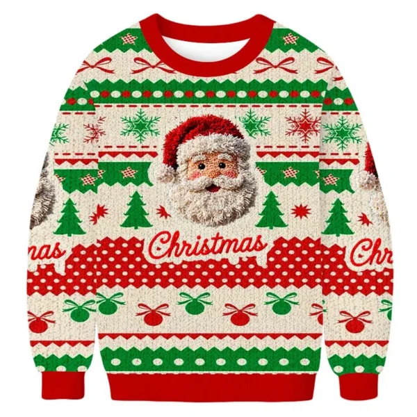 santa claus merry christmas ugly sweater holiday wear christmas gift.webp