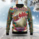 Santa Claus Shroomie Ugly Christmas Sweater Xm