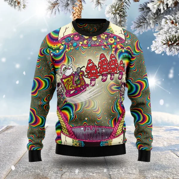 santa claus shroomie ugly christmas sweater xmas wear santa claus.webp