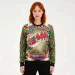 Santa Claus Shroomie Ugly Christmas Sweater Xm